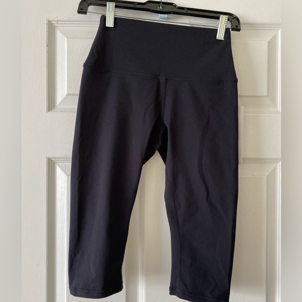 RBX Live Life Active size XS  Black Knee length capri NWT